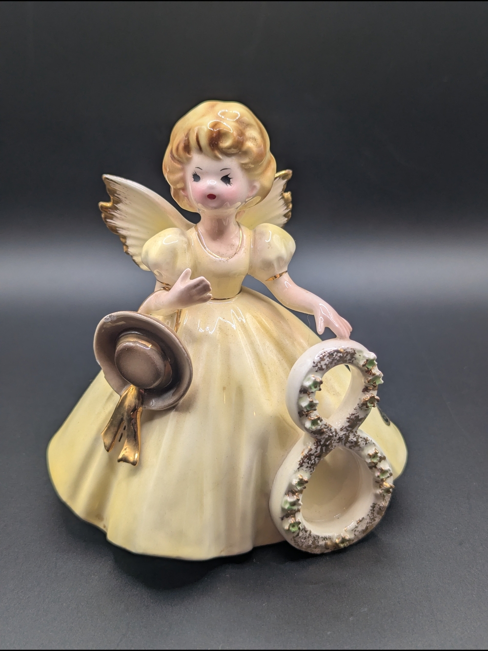 CA. Josef Originals 8th Birthday Angel Girl Figurine
